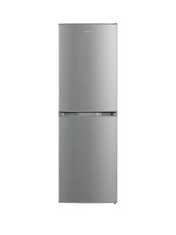 Swan Sr70140S 55Cm Static Fridge Freezer - Next Day Delivery - Silver